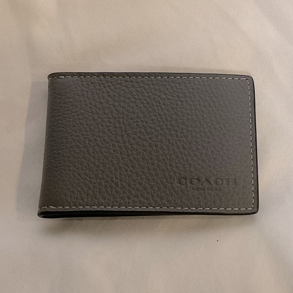 Coach Other - Coach Men’s Compact billfold leather